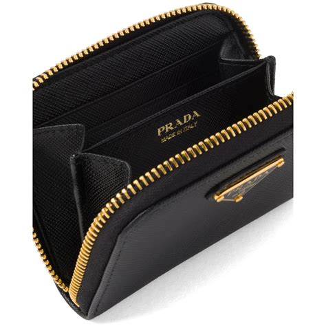 prada badge holder price|Honey Printed Leather Card Holder Wit.